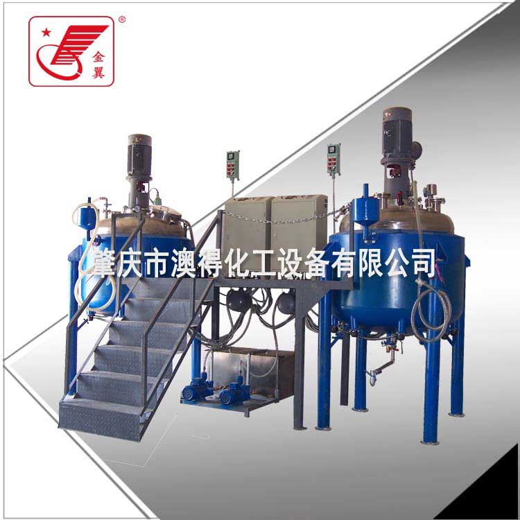 1000L不鏽鋼(gang)電加熱(re)反應釜(fu)