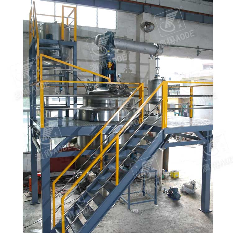 分散研(yán)磨攪拌(ban)脫泡一(yī)體釜